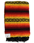 Blanket from Mexico. Striped Falsa style.