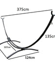 Large Metal Arc Hammock Stand - Pickup