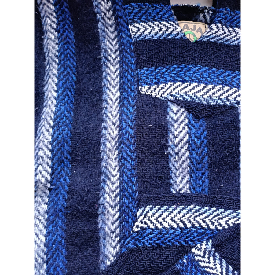 Mexican Baja Hoodie - Navy - Seconds