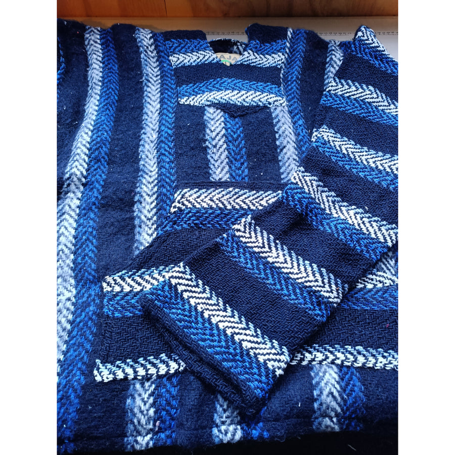 Mexican Baja Hoodie - Navy - Seconds