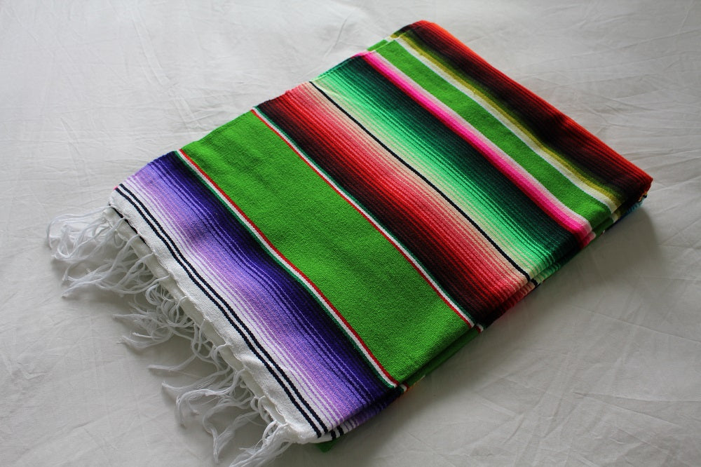 Blanket - green, Mexican