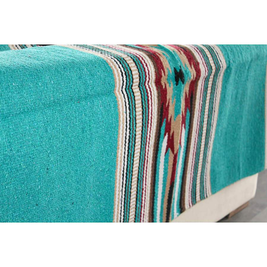 Mexican style turquoise covering