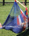 Woven Cotton Mexican Chair Hammock