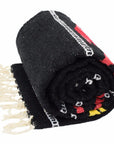 Black Mexican Fish Blanket