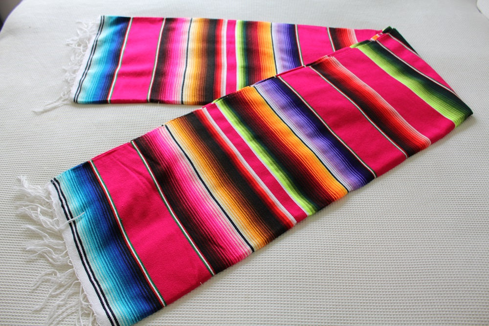 Mexican Pink Sarape Blanket Mexican Hammock Store Free NZ Delivery