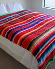 Mexican Bedspread - Red