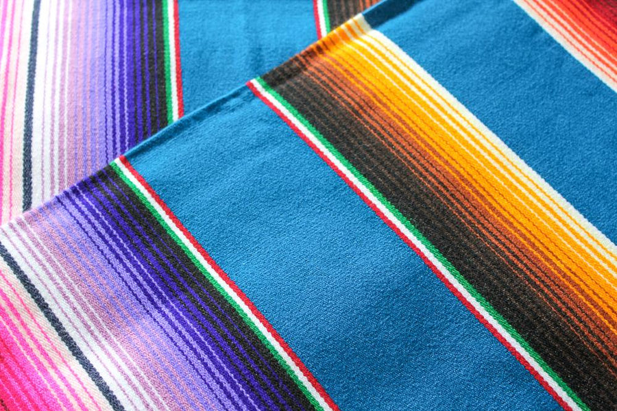 Mexican Blanket Car Seat Cover