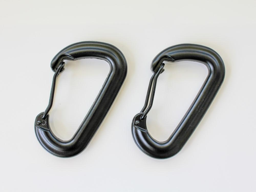 Hammock carabiners - black