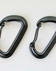Hammock carabiners - black