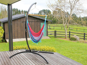 Outdoor chair hammock frame