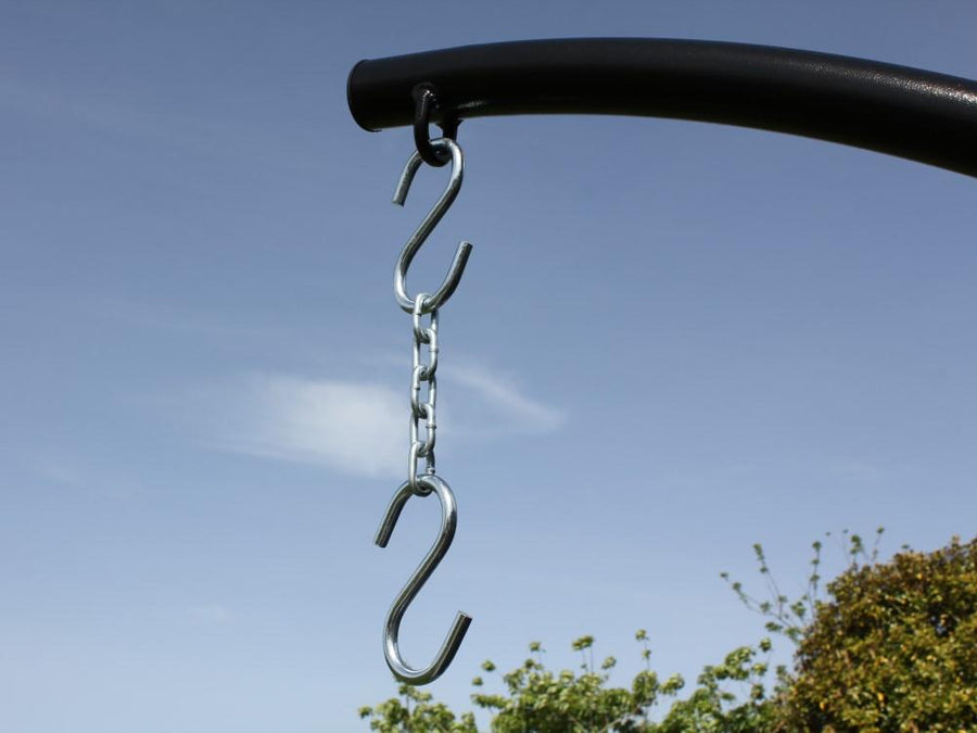 Chair Hammock Stand 'S' Hooks and Chain Fittings (included)