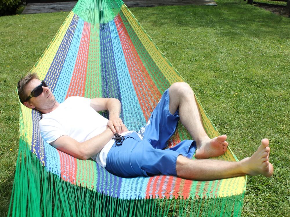 Woven Cotton Hammock - Mexican Made