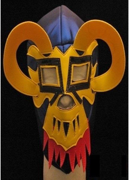 Efesto Blue and Yellow Mask