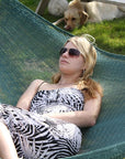 Green Garden Hammock