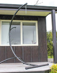 Metal hammock stand for hanging chair