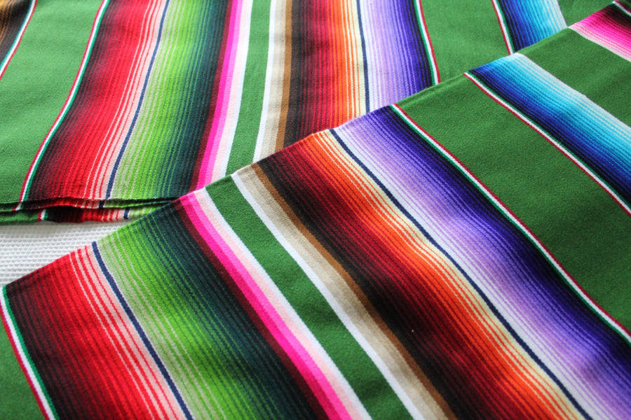 Mexican Blanket - Green
