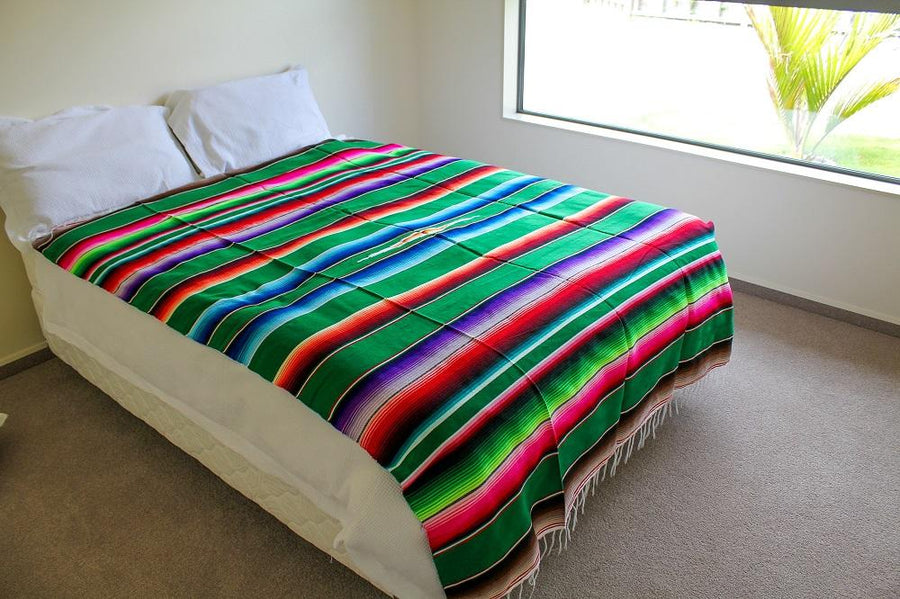 Mexican Blanket - Green