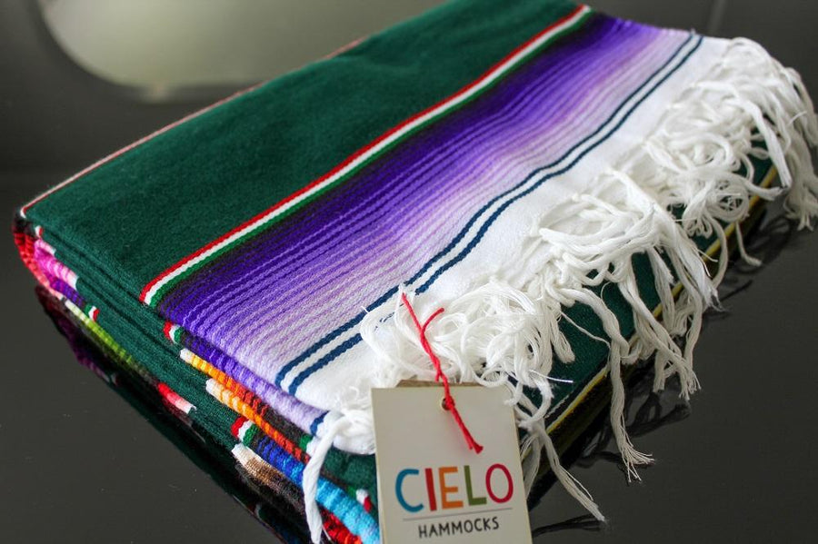 Folded Mexican Blanket