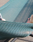 Green cotton hammock