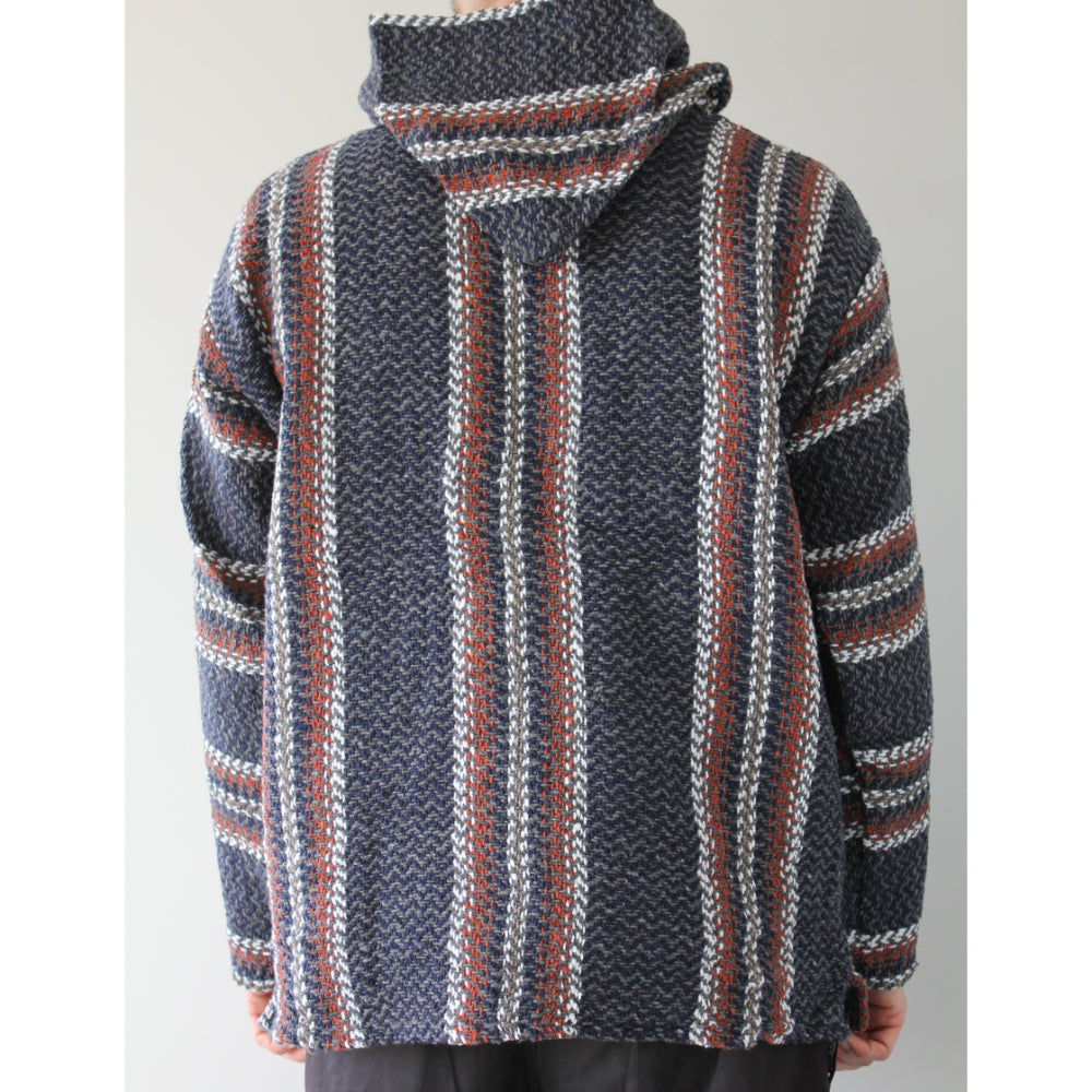 Striped Mexican Baja Hoodie