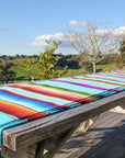 Striped Serape Mexican Blanket