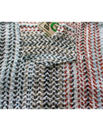 Handmade Recycled Fabric Sack Top