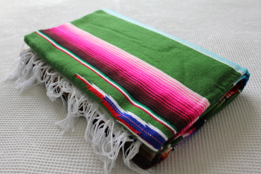 Mexican Blanket - Green