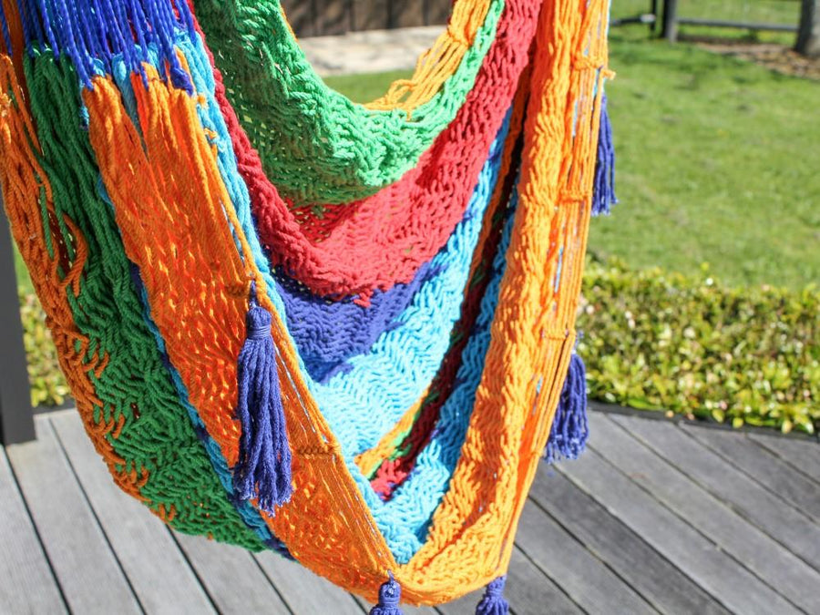 Cotton Hammock Chair - Made in Mexico