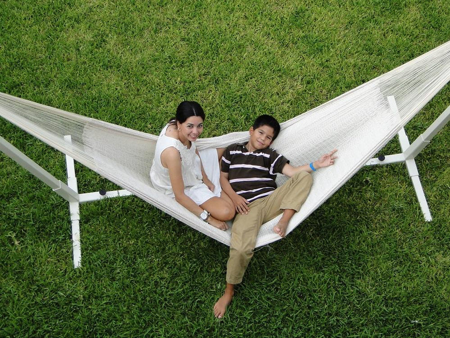 White cotton hammock - Mexican Fair Trade
