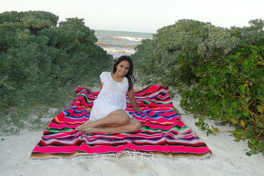 Mexican Blanket - Pink