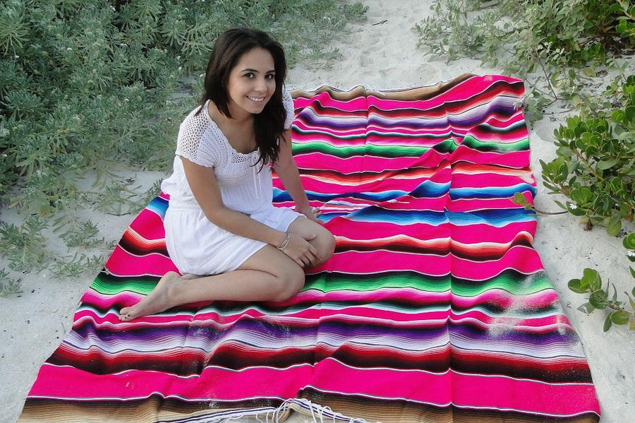 Mexican Blanket - Pink