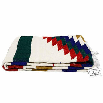 Heavyweight Mexican woven blanket
