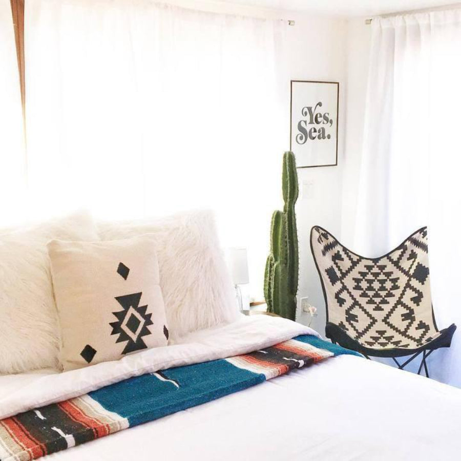 Decorative Mexican throw
