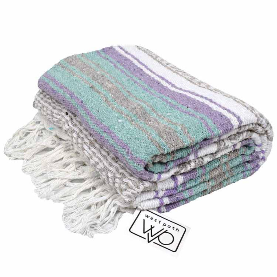 Blanket soft loose weave Mexican made
