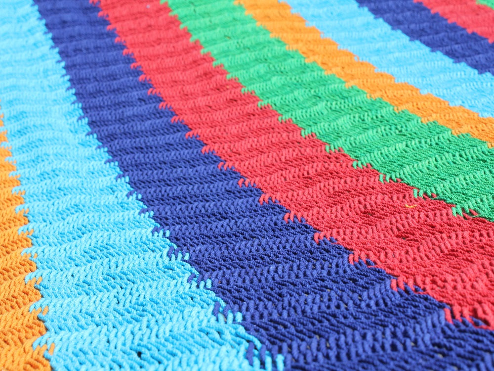 Rainbow Coloured Hammock - Mexican Made Bar Hammock