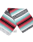 Mexican made Falsa blanket for yoga or home decor