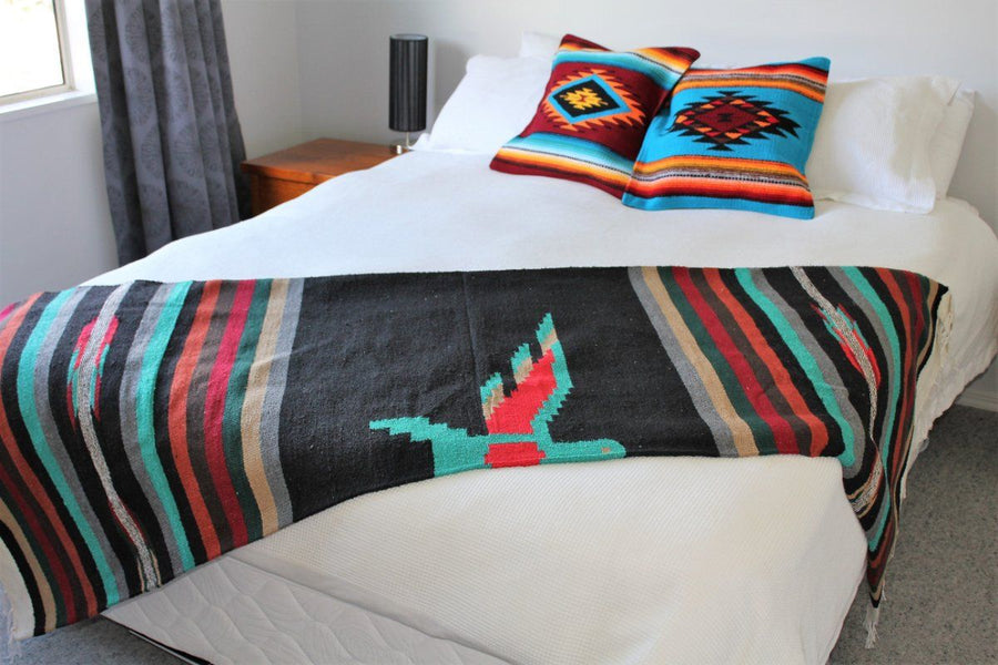 Mexican Thunderbird Center Pattern Blanket