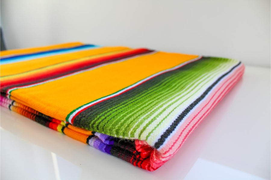 Serape Blanket - Authentic Mexican Blanket