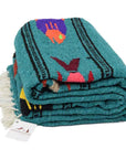 Mexican Classic Thick Woven Fish Blanket
