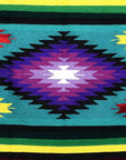 Diamond centre of Mexican saltillo blanket