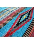 Diamond Center Blue Floor Rug