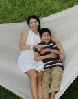 Woven cotton Mexican hammock