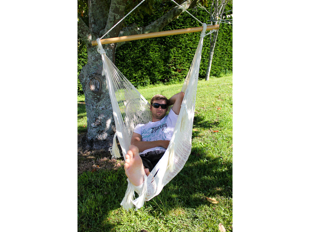 White Hammock Hanging Chair NZ
