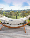Freestanding Wooden Hammock Stand
