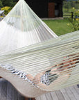 Woven thick cord cotton hammock