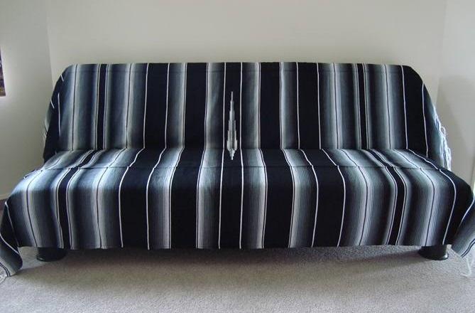 Mexican Blanket Couch Cover