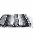 Falsa Mexican made black and white blanket
