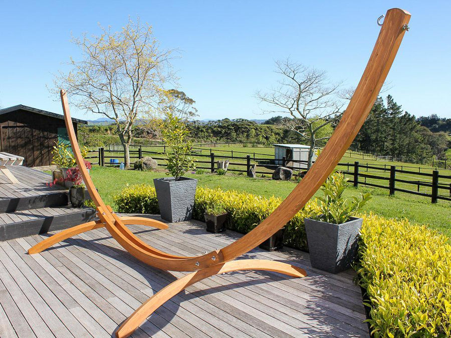 Wooden Hammock Stand