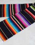 Deep dark blue Mexican blanket