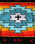 Colourful Mexican pattern towel